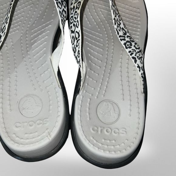 Womens Crocs Santa Fe Surf Flip Flops Size 10 - Picture 3 of 5